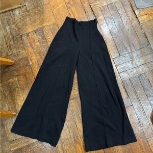 Riley Rader Black Wide-Leg pull up pants